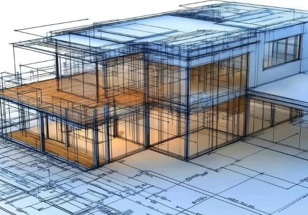 Architectural 3D Drawing
